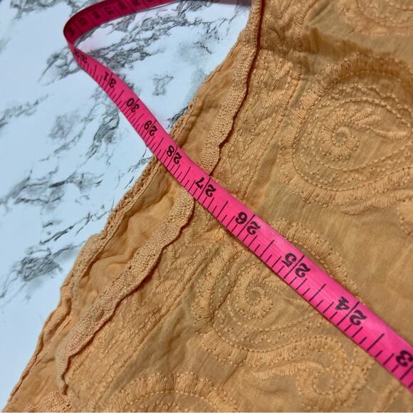 Anthropologie forever that girl Easton Embroidered Tunic Blouse Sz 8 - Picture 8 of 8